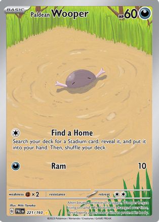 [PKM] Paldean Wooper (221/193) [Scarlet & Violet: Paldea Evolved]