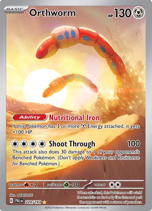 [PKM-R] Orthworm (224/193) [Scarlet & Violet: Paldea Evolved]
