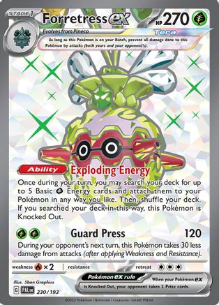 [PKM-R] Forretress ex (230/193) [Scarlet & Violet: Paldea Evolved]