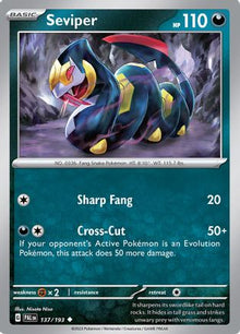 [PKM] Seviper (137/193) [Scarlet & Violet: Paldea Evolved]