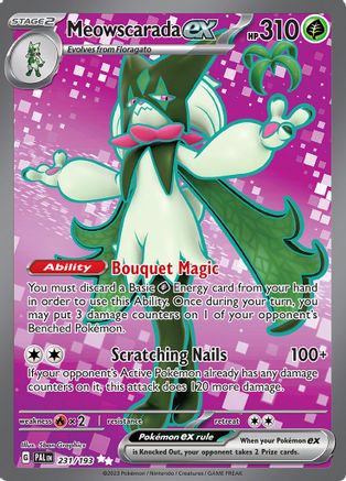 [PKM-R] Meowscarada ex (231/193) [Scarlet & Violet: Paldea Evolved]