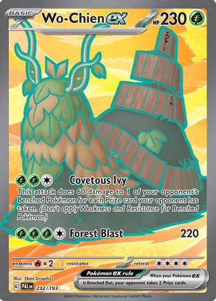[PKM] Wo-Chien ex (232/193) [Scarlet & Violet: Paldea Evolved]