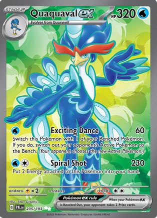 [PKM] Quaquaval ex (235/193) [Scarlet & Violet: Paldea Evolved]
