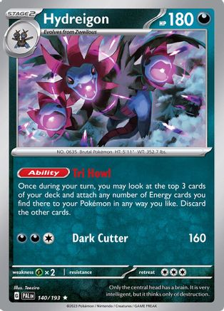 [PKM] Hydreigon (140/193) [Scarlet & Violet: Paldea Evolved]