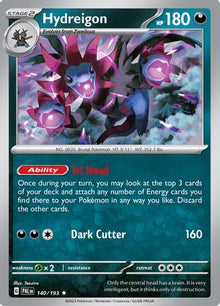 [PKM] Hydreigon (140/193) [Scarlet & Violet: Paldea Evolved]