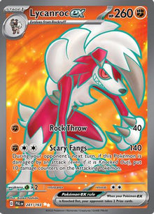 [PKM] Lycanroc ex (241/193) [Scarlet & Violet: Paldea Evolved]
