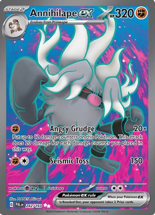 [PKM-R] Annihilape ex (242/193) [Scarlet & Violet: Paldea Evolved]