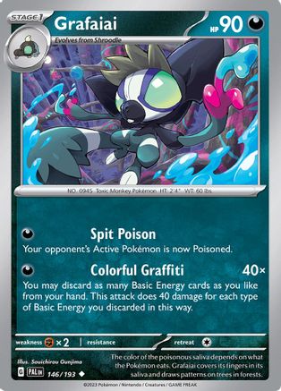 [PKM] Grafaiai (146/193) [Scarlet & Violet: Paldea Evolved]