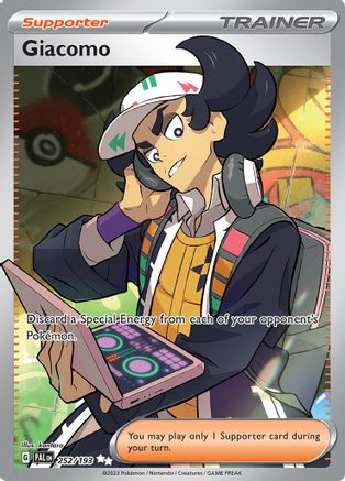 [PKM] Giacomo (252/193) [Scarlet & Violet: Paldea Evolved]