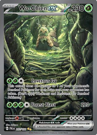 [PKM] Wo-Chien ex (257/193) [Scarlet & Violet: Paldea Evolved]