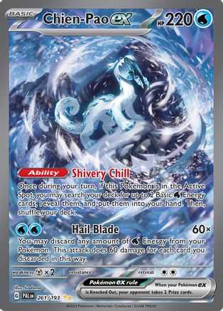 [PKM] Chien-Pao ex (261/193) [Scarlet & Violet: Paldea Evolved]