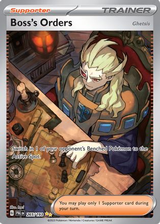 [PKM] Boss's Orders (265/193) [Scarlet & Violet: Paldea Evolved]