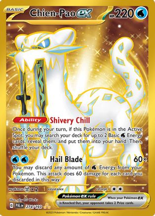 [PKM] Chien-Pao ex (274/193) [Scarlet & Violet: Paldea Evolved]