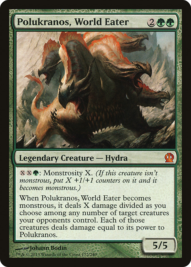 {R} Polukranos, World Eater [Theros][THS 172]