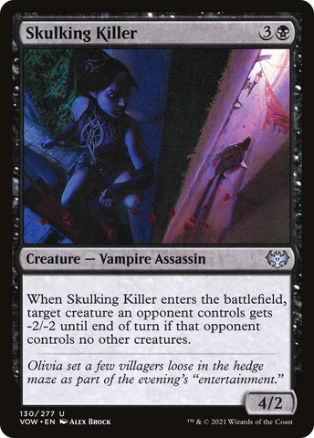 {C} Skulking Killer [Innistrad: Crimson Vow][VOW 130]