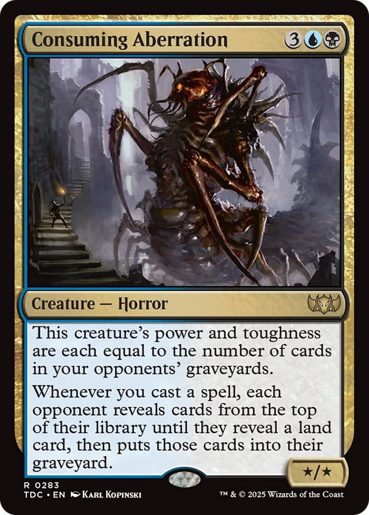 {R} Consuming Aberration [Tarkir: Dragonstorm Commander][TDC 283]