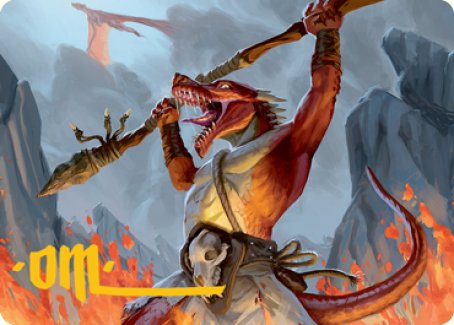 {A} Kobold Art Card (Gold-Stamped Signature) [Dungeons & Dragons: Adventures in the Forgotten Realms Art Series][GS AAFR 022]