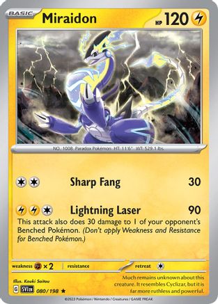 [PKM] Miraidon (080/198) (Theme Deck Exclusive) [Scarlet & Violet: Base Set]