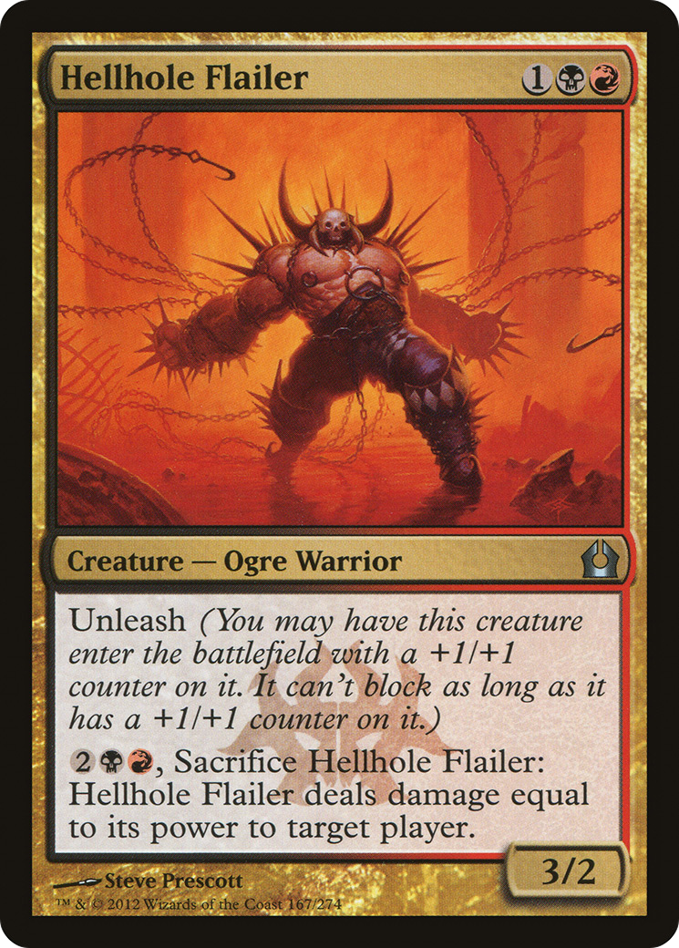 {C} Hellhole Flailer [Return to Ravnica][RTR 167]