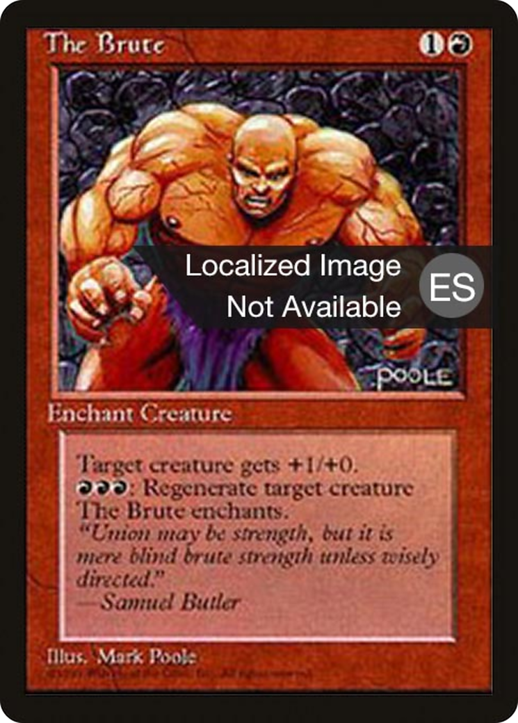 {F} The Brute [Fourth Edition (Foreign Black Border)][FBB 4ED 226]