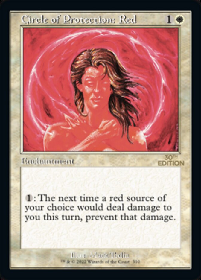 {C} Circle of Protection: Red (Retro) [30th Anniversary Edition][30A 310]