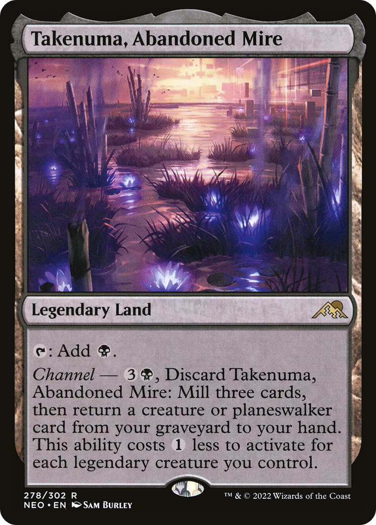 {R} Takenuma, Abandoned Mire [Kamigawa: Neon Dynasty][NEO 278]