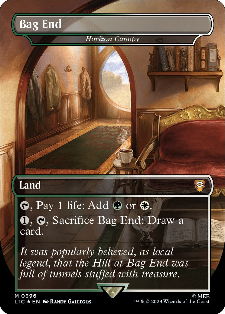 {R} Horizon Canopy - Bag End (Surge Foil Realms and Relics) [The Lord of the Rings: Tales of Middle-Earth Commander][LTC 396]