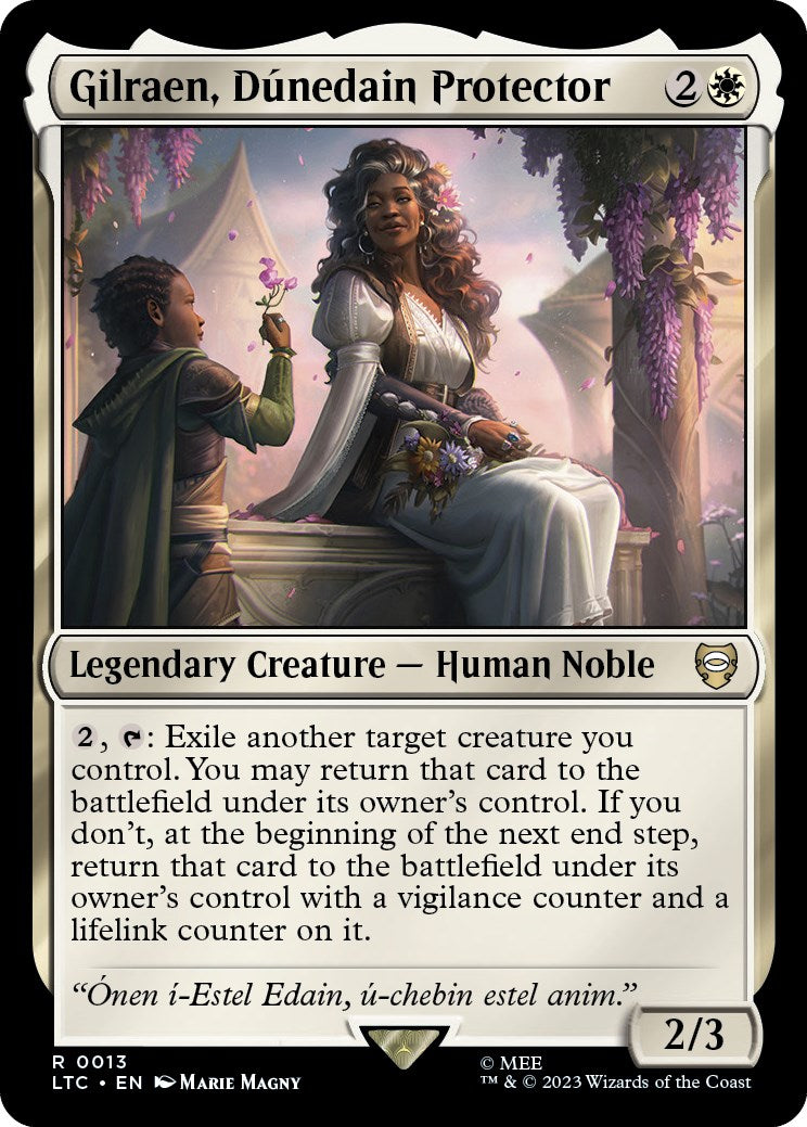 {R} Gilraen, Dunedain Protector [The Lord of the Rings: Tales of Middle-Earth Commander][LTC 013]