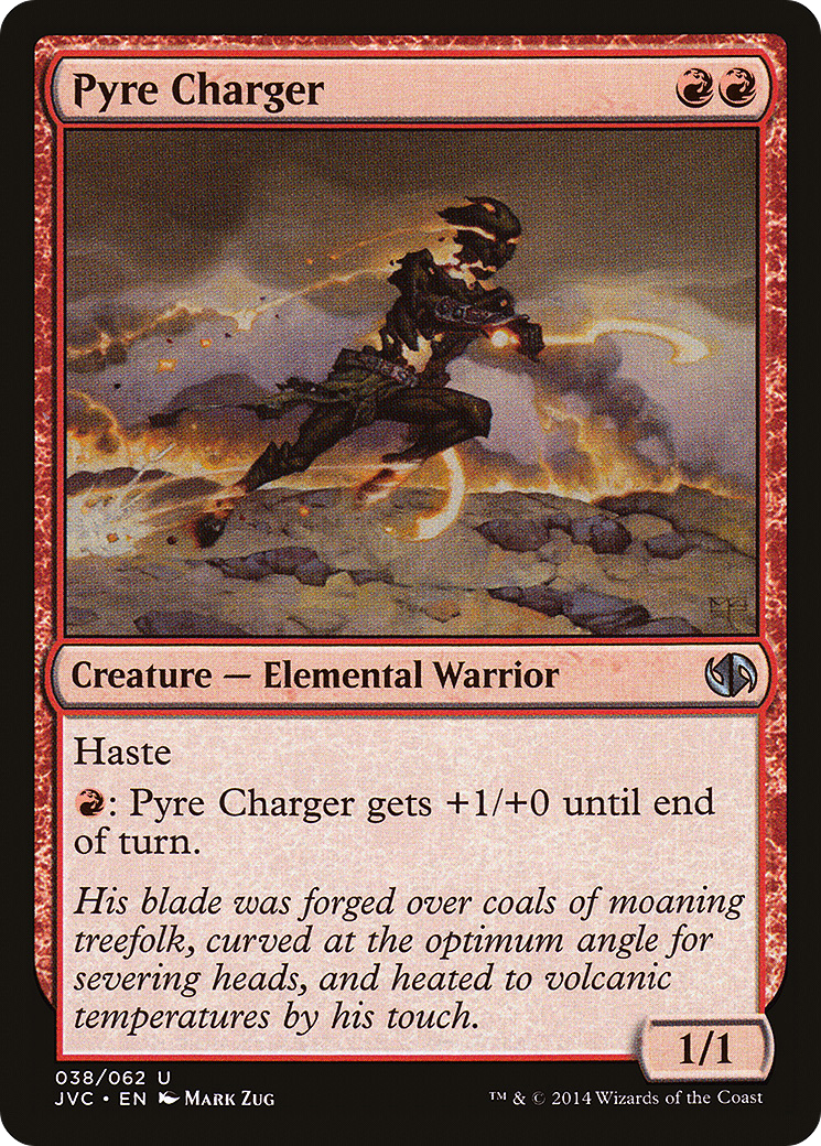{C} Pyre Charger [Duel Decks Anthology][JVC 038]
