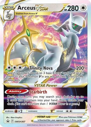 [PKM-R] Arceus VSTAR (SWSH307) [Sword & Shield: Black Star Promos]