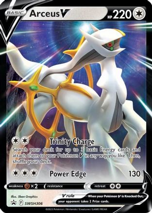 [PKM-R] Arceus V (SWSH306) [Sword & Shield: Black Star Promos]