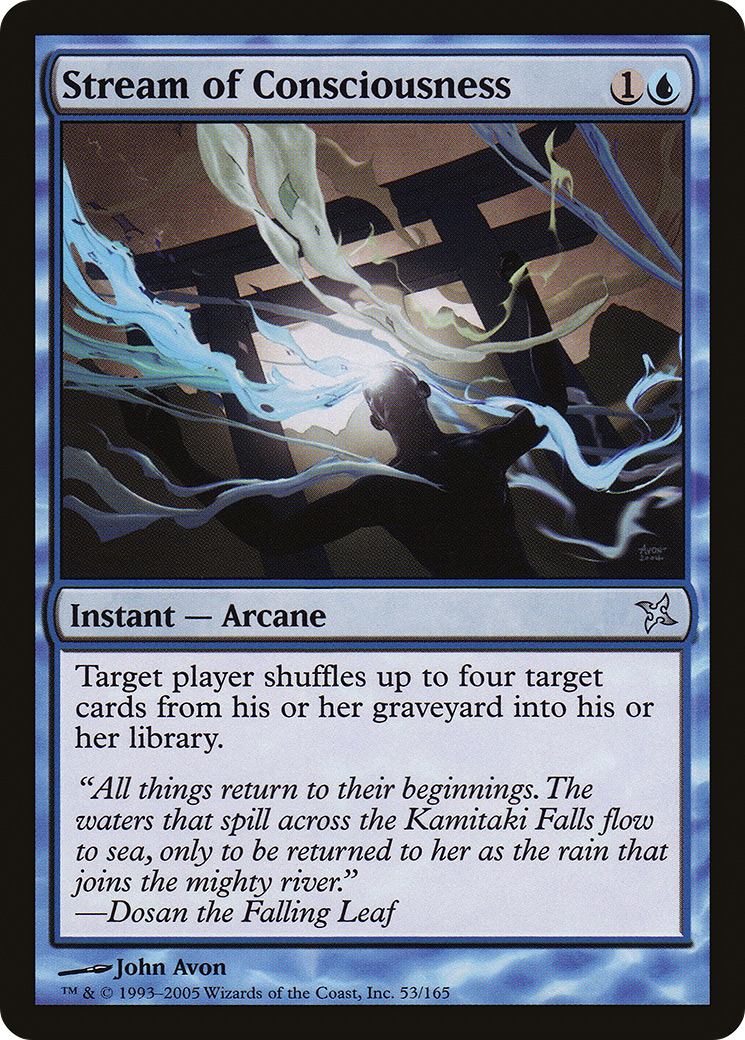{C} Stream of Consciousness [Betrayers of Kamigawa][BOK 053]