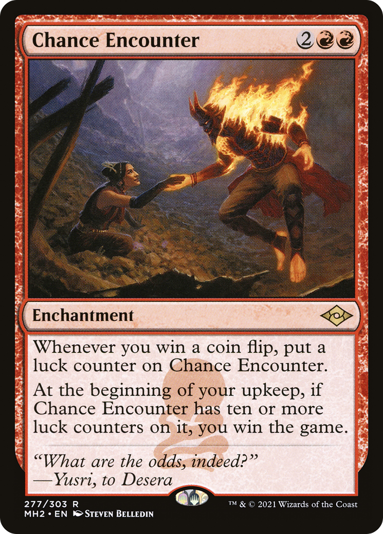 {R} Chance Encounter (Foil) [Modern Horizons 2] [MH2 277]