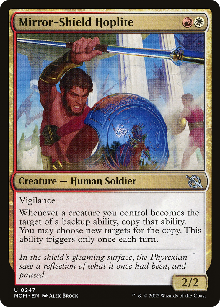 {C} Mirror-Shield Hoplite [March of the Machine][MOM 247]