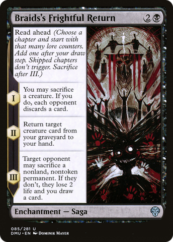 {C} Braids's Frightful Return [Dominaria United][DMU 085]