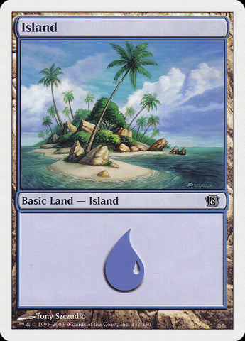 {B}[8ED 337] Island (337) [Eighth Edition]