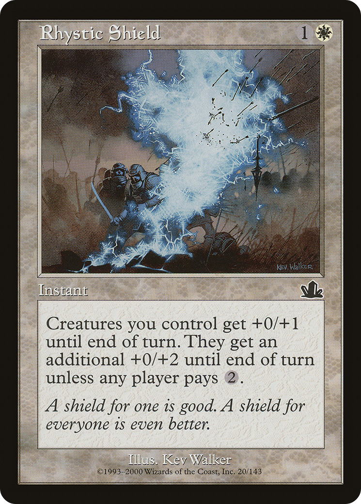 {C} Rhystic Shield [Prophecy][PCY 020]