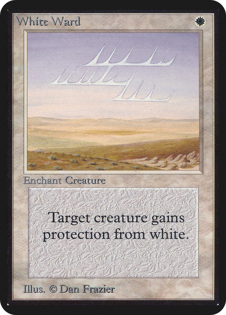 {C} White Ward [Alpha Edition][LEA 044]