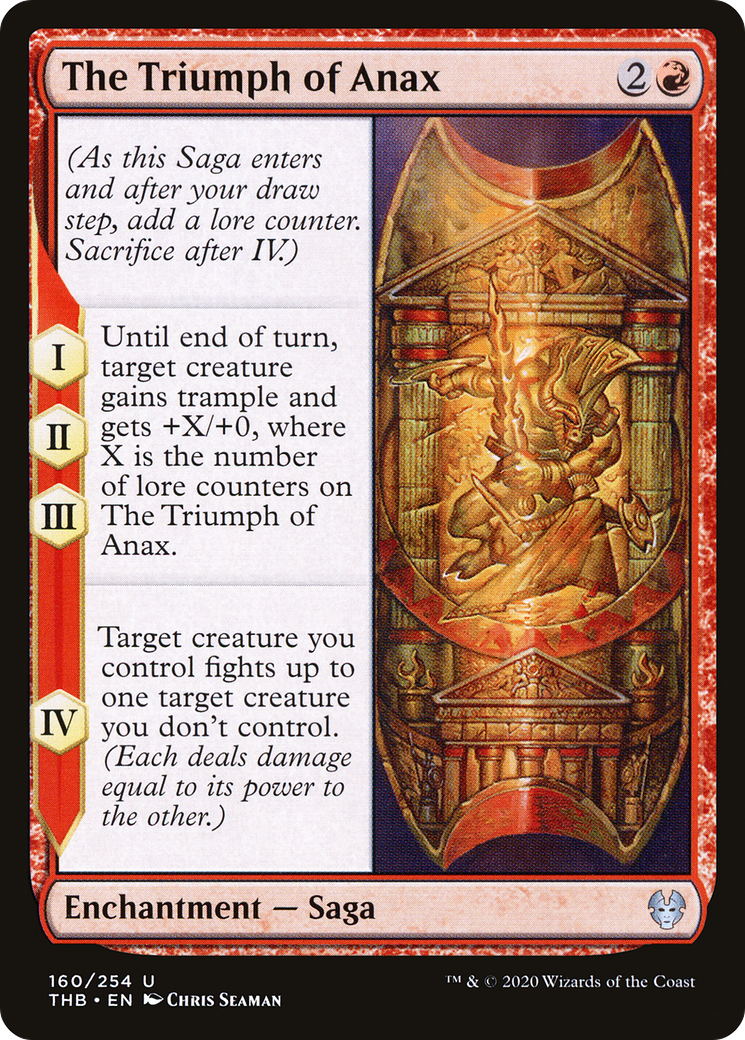 {C} The Triumph of Anax [Theros Beyond Death][THB 160]
