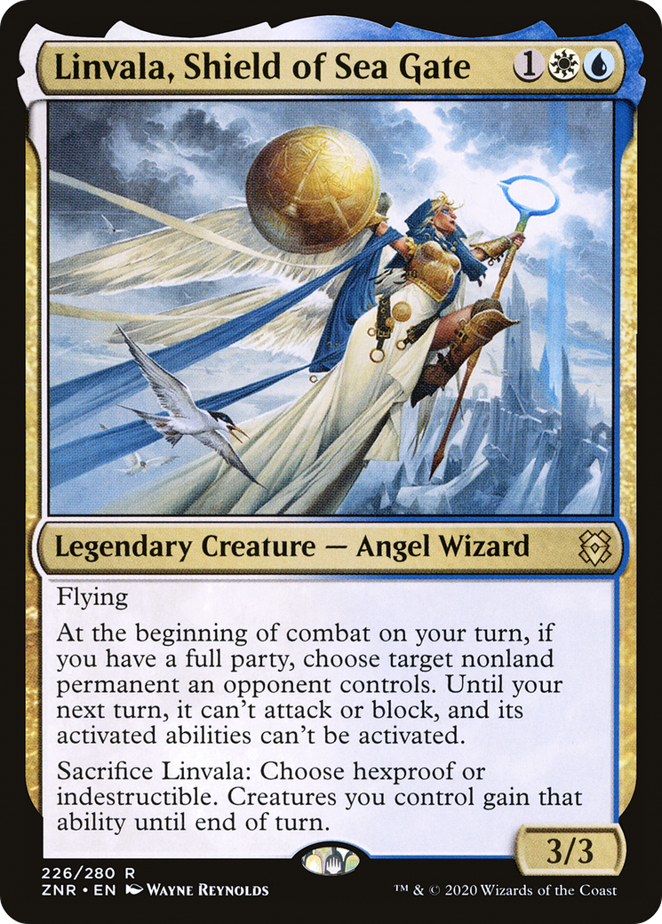 {R} Linvala, Shield of Sea Gate [Zendikar Rising][ZNR 226]