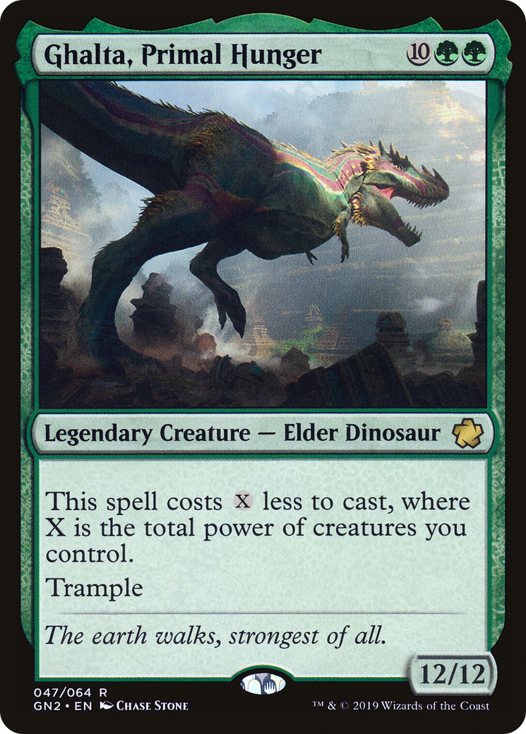 {R} Ghalta, Primal Hunger [Game Night 2019][GN2 047]