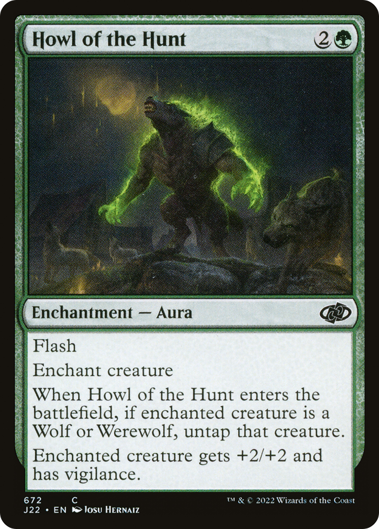 {C} Howl of the Hunt [Jumpstart 2022][J22 672]