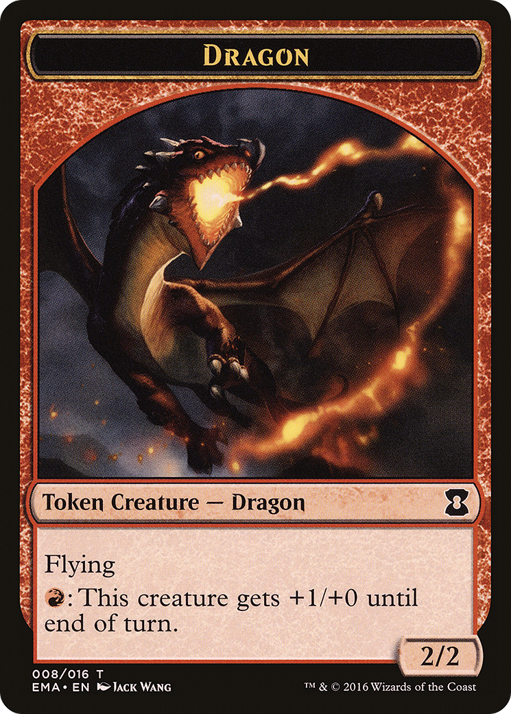 {T} Dragon Token [Eternal Masters Tokens][TEMA 008]