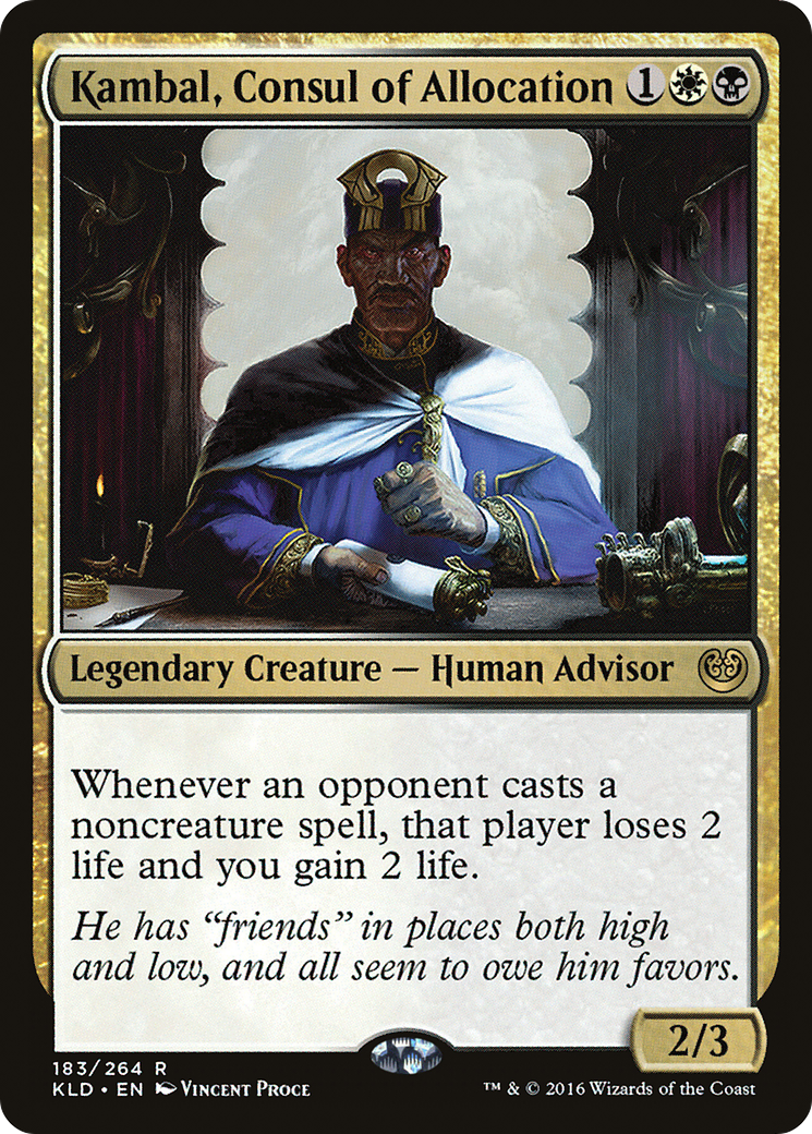 {R} Kambal, Consul of Allocation [Kaladesh][KLD 183]