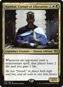 {R} Kambal, Consul of Allocation [Kaladesh][KLD 183]