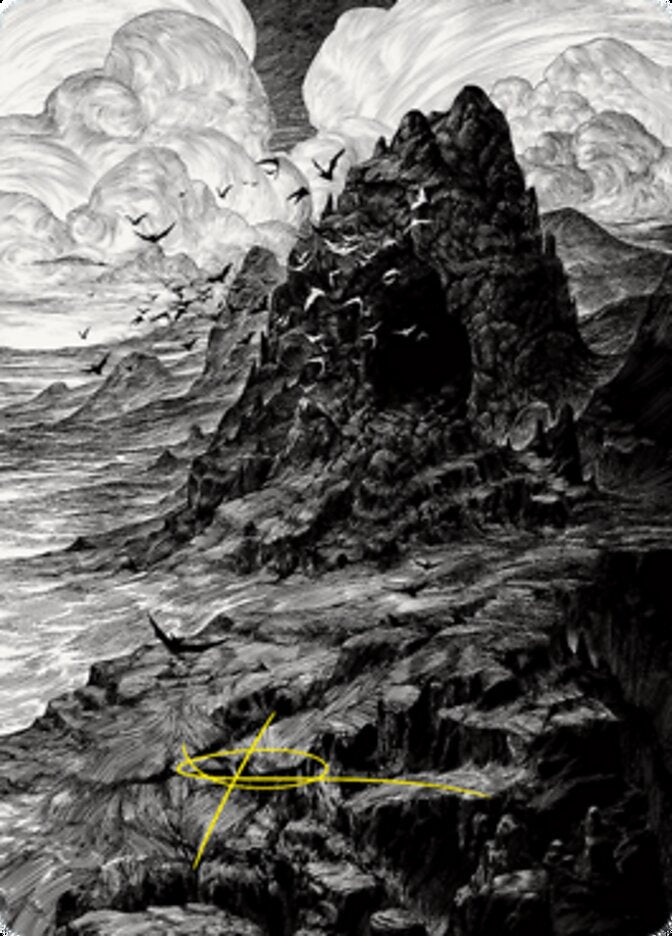 {A} Mountain Art Card [Innistrad: Crimson Vow Art Series][AVOW 080]