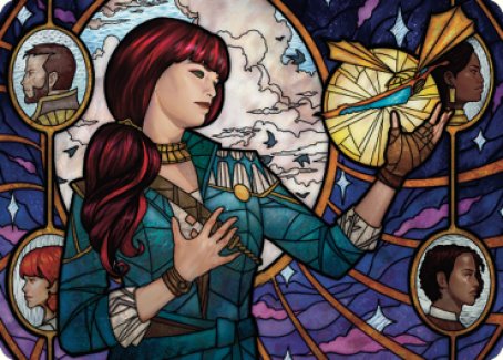 {A} Jhoira, Ageless Innovator Art Card [Dominaria United Art Series][ADMU 073]
