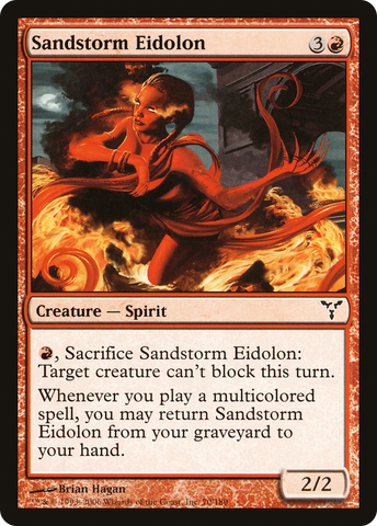 {C} Sandstorm Eidolon [Dissension][DIS 070]