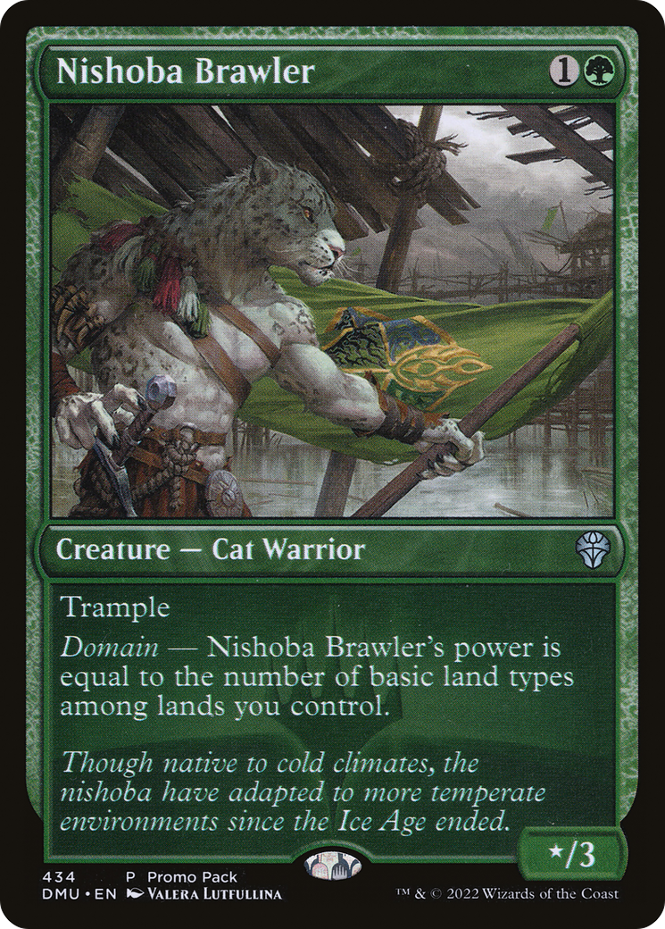 {C} Nishoba Brawler (Promo Pack) [Dominaria United][PP DMU 434]