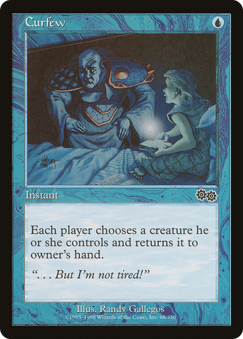 {C} Curfew [Urza's Saga][USG 068]